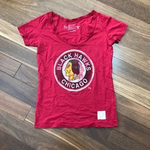 Retro Brand Chicago Blackhawks Tee